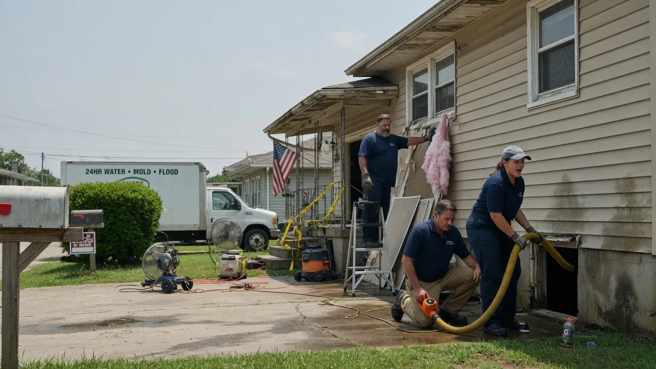 Water Damage Repair in Sheyenne, ND near me